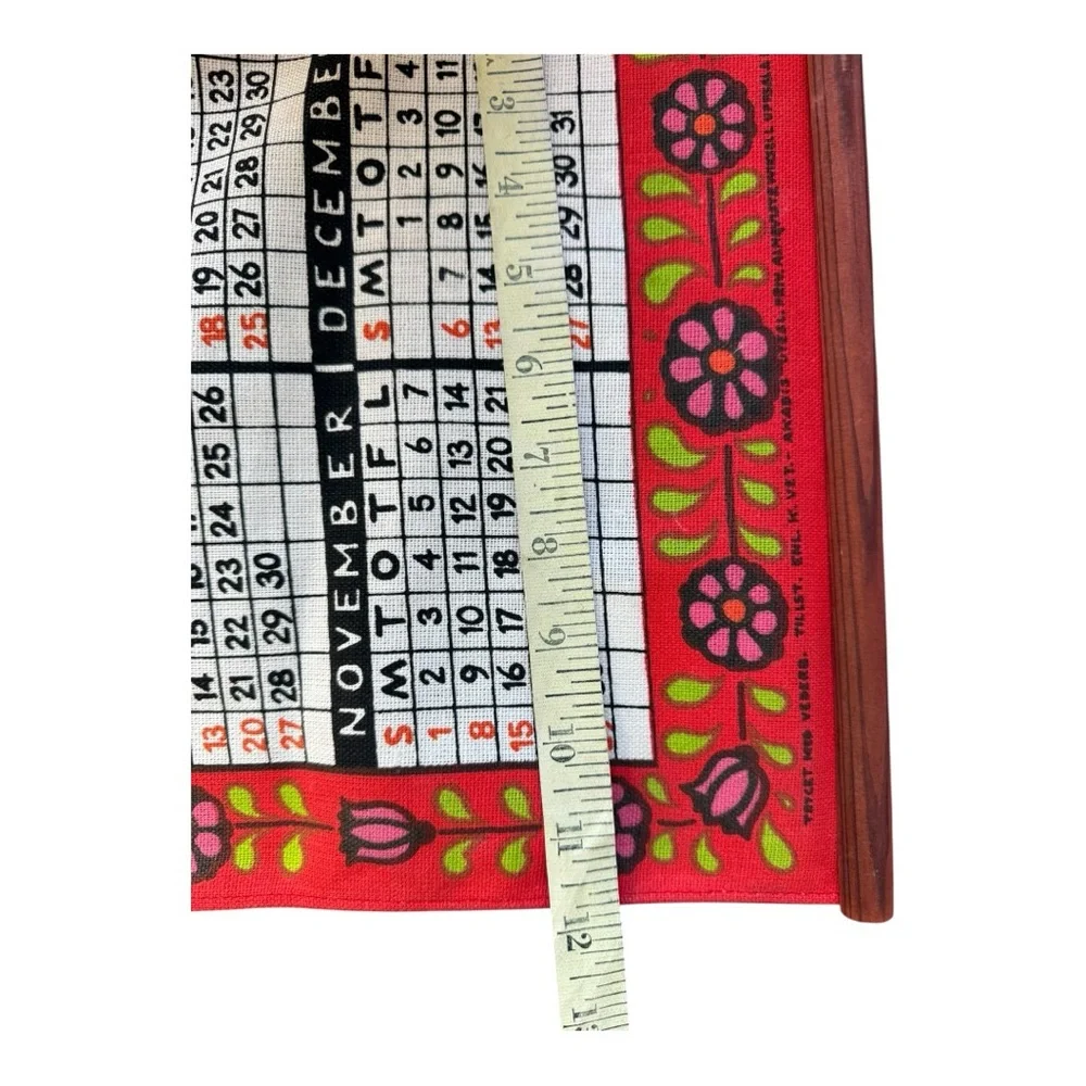 Vintage,‎ Swedish Wall Calendar Tapestry